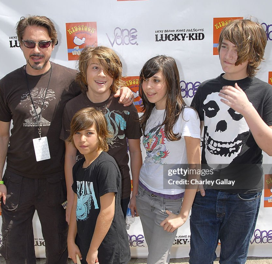 Robert Downey Jr Children