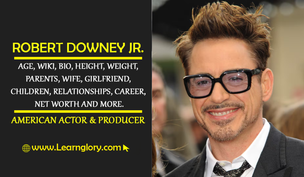 Robert Downey Jr Biography