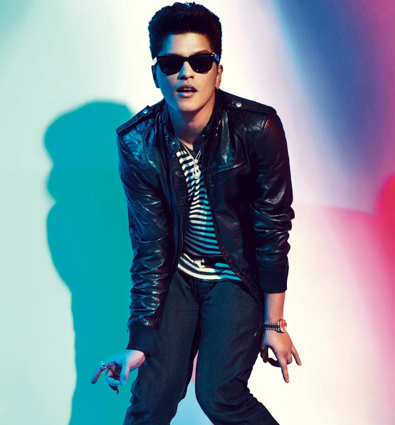 Bruno Mars Physical Appearance