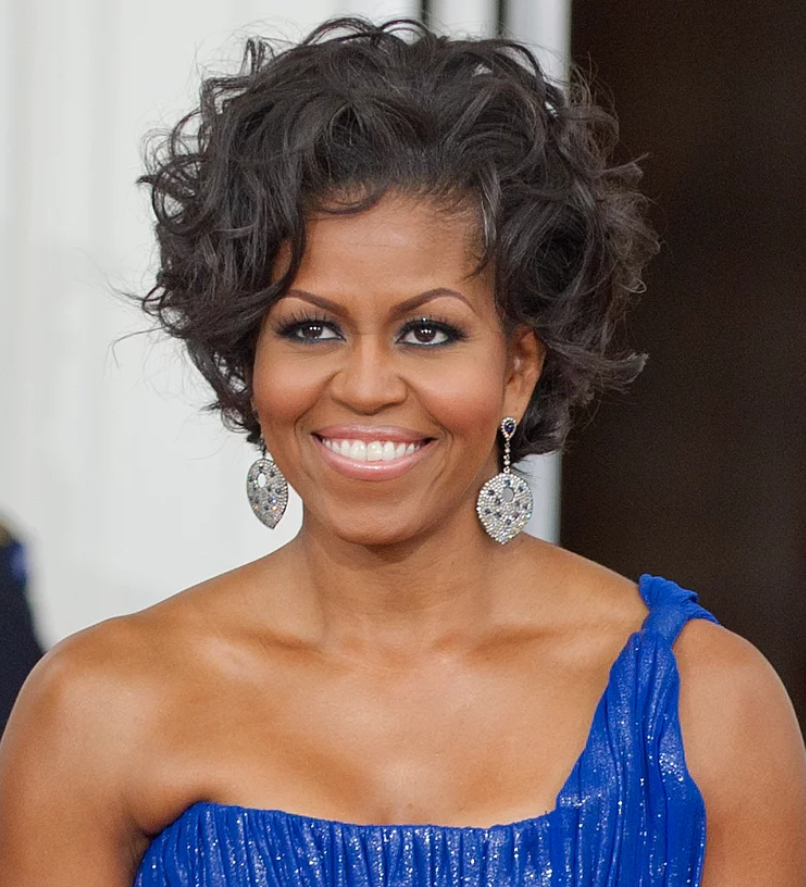 Michelle Obama Eye & Hair Color
