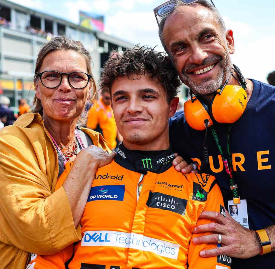 Lando Norris Parents