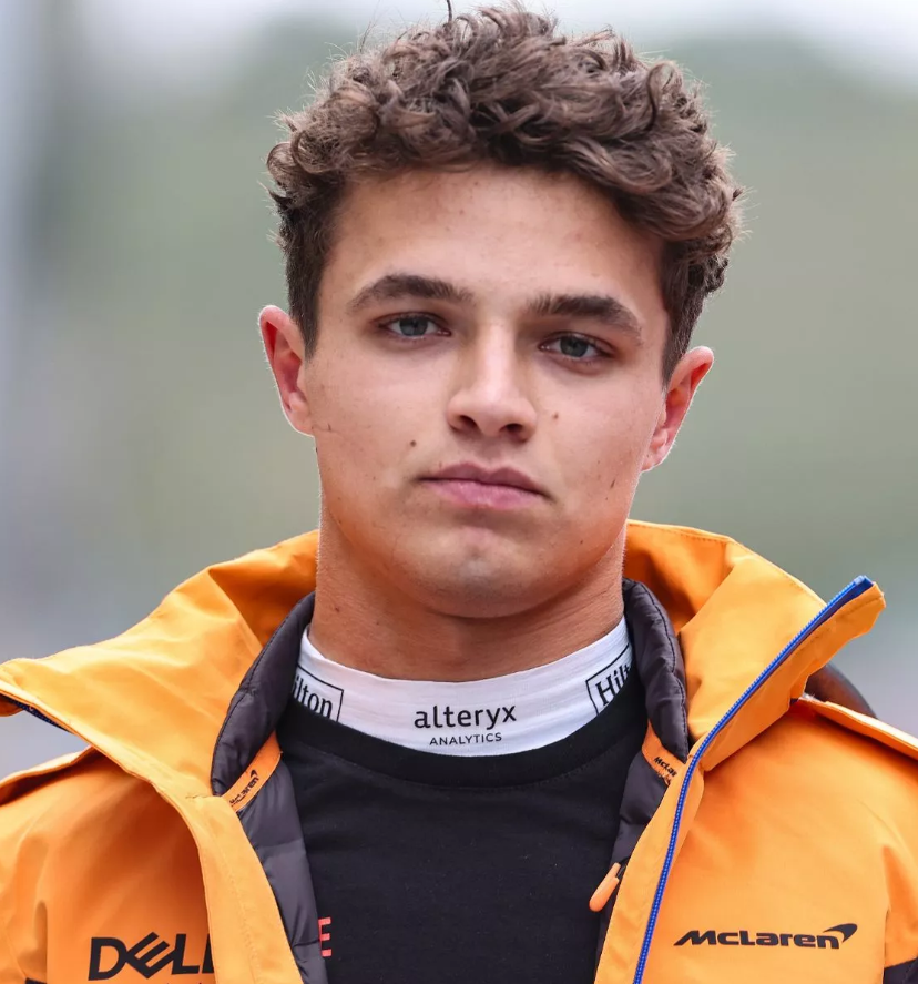 Lando Norris Eye & Hair Color